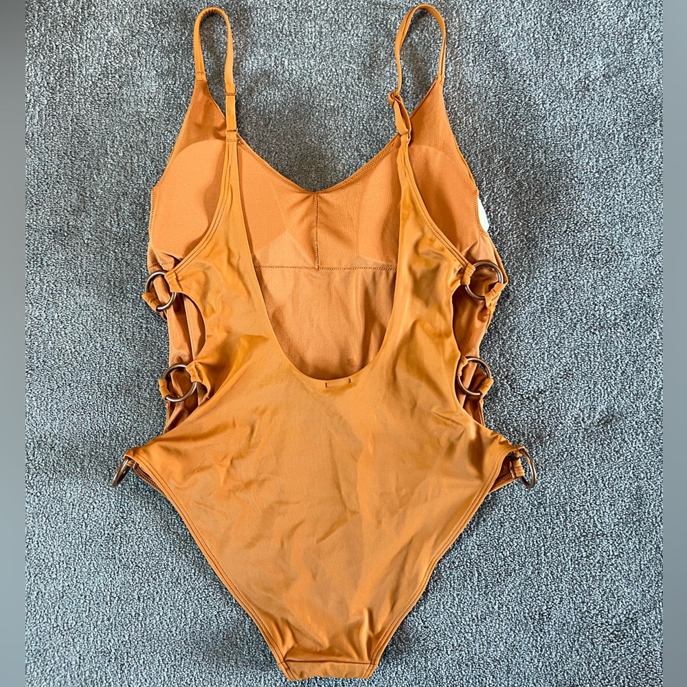 NEW Aerie Side Ring Cutout Scoop One Piece - Picture 2 of 7